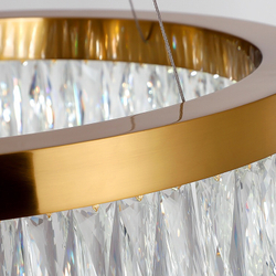 Люстра Cloyd TELEMAN C1 / Ø60 см - латунь (арт.10768)