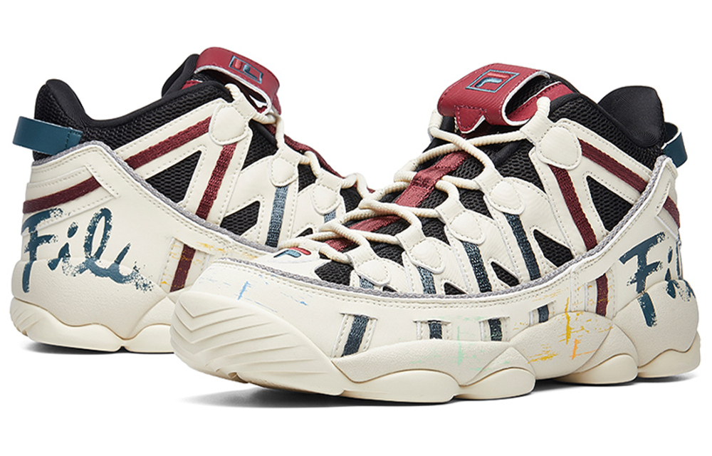 FILA FUSION Fila Spaghetti Classic Black/White/Red