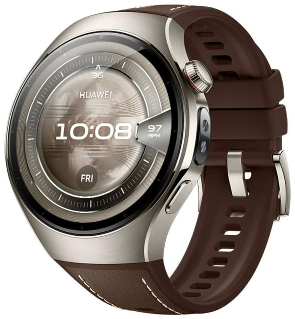 Смарт-часы Huawei Watch 5 46 мм серый-коричневый