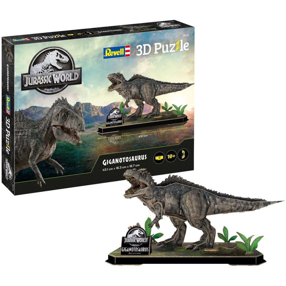 Пазл 3D Revell Jurassic World 00245 Гигантозавр 57 элементов 00245 — фото 1