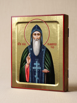 Икона Нила Столобенского, преподобного (поясная) на дереве: 125 х 160 (Синопсисъ)