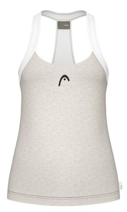 Топ теннисный Head Play Tech Tank - willow grey