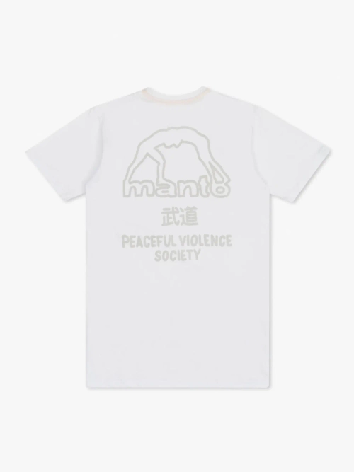Футболка MANTO SOCIETY 25 белая