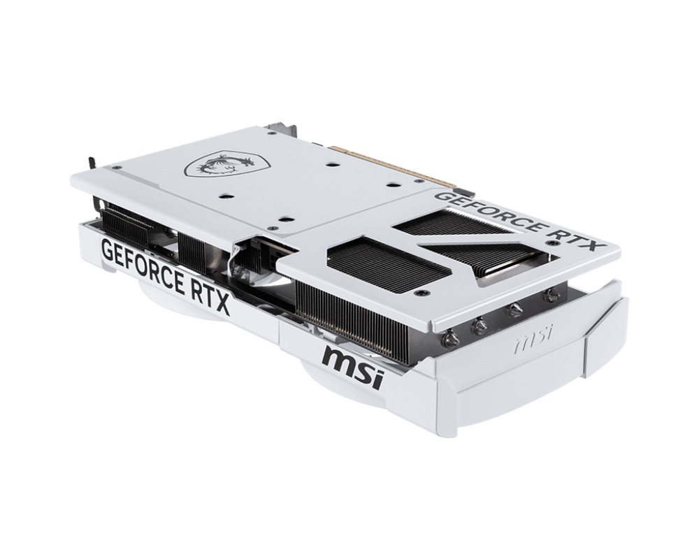 Видеокарта MSI GeForce RTX 5070 12G VENTUS 2X OC WHITE, 12Gb GDDR7 192-bit 1xHDMI 3xDP G5070-12V2CW