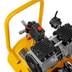 Компрессор безмаслянный малошумный DLS 2200/50, 2200 Вт, 2х1100, 50 л, 380 л/мин// Denzel