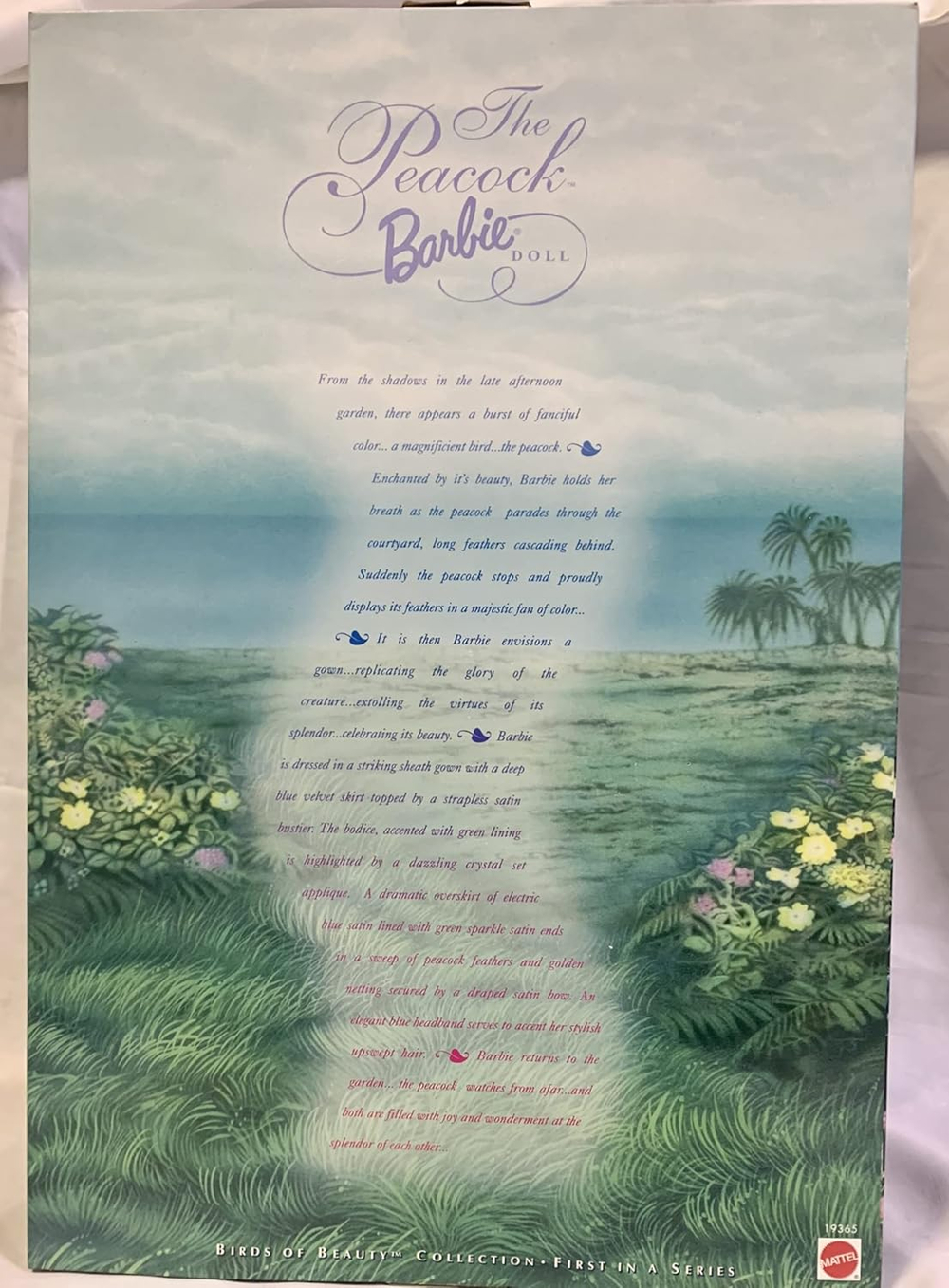 Кукла Barbie The Peacock Павлин 1998г.