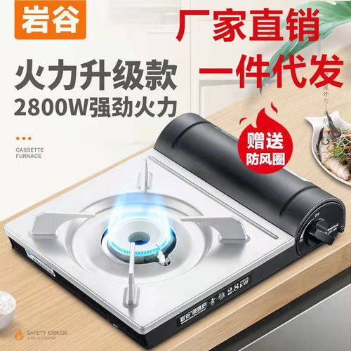 Газовая плита с мощностью 2800 Вт