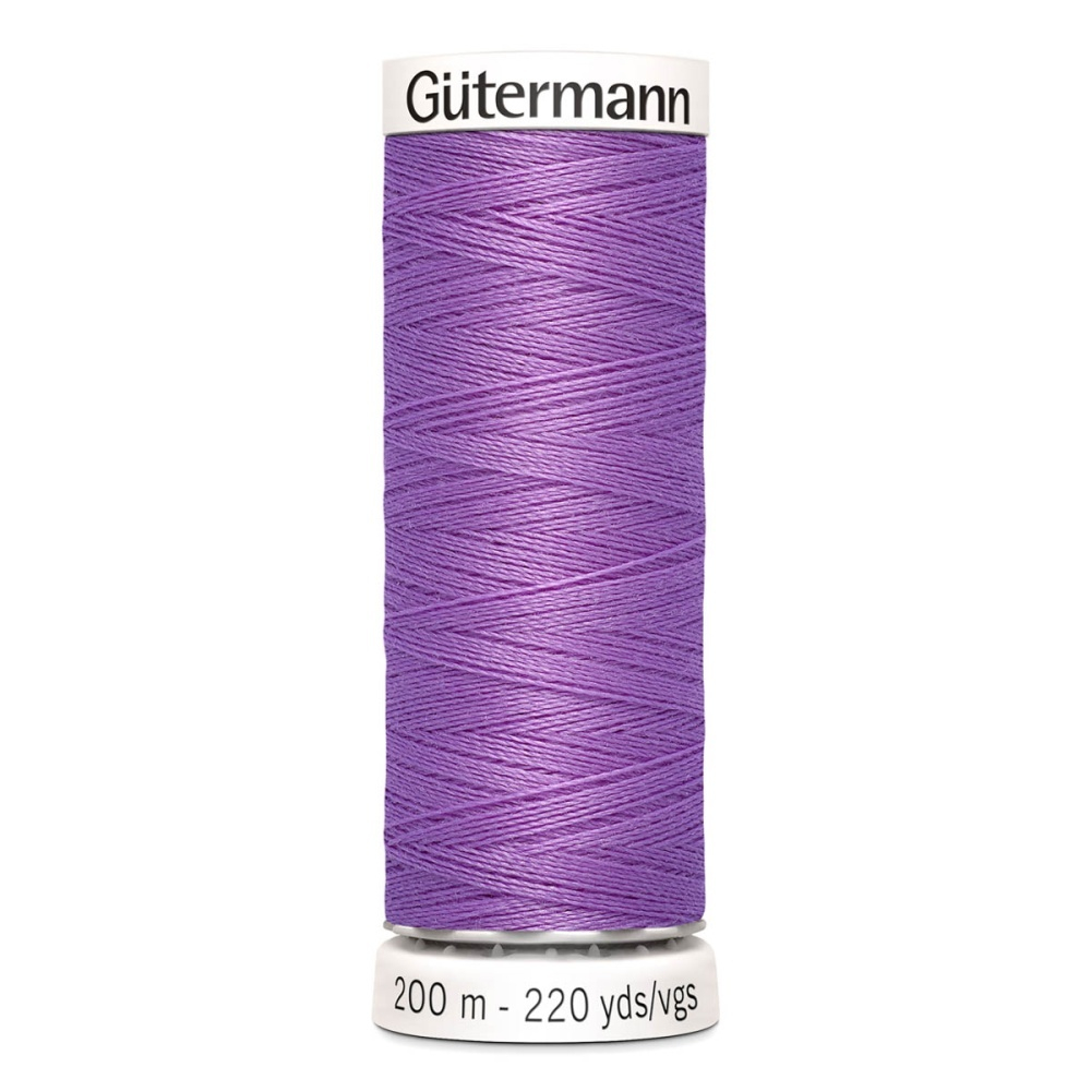 Нить Sew-All 200 м, Gutermann, 291 лилово-сиреневый