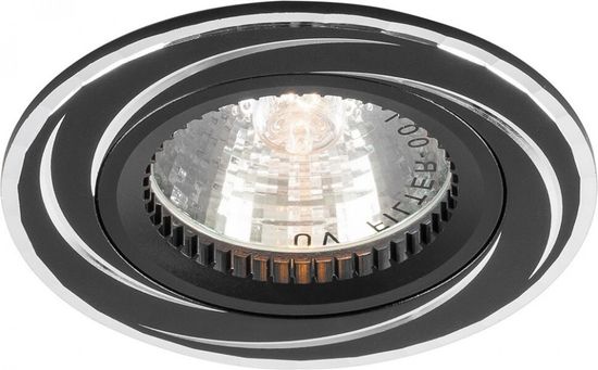 Светильник встраиваемый черный GS-M361BK MR16 G5.3 15W 18896