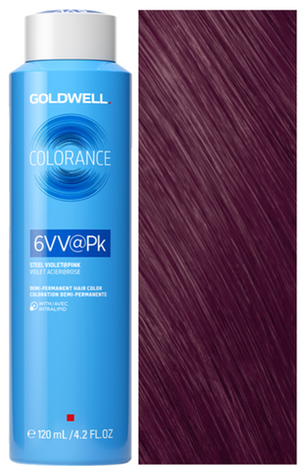 Goldwell Colorance 6VV@PK стальной фиолетовый с розовым сиянием 120мл