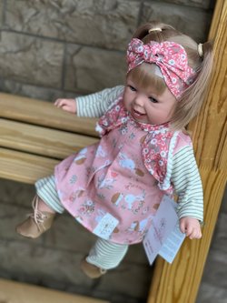 Кукла Marina and Pau 45 cм Pillines мягконабивная в пакете (M1075K)