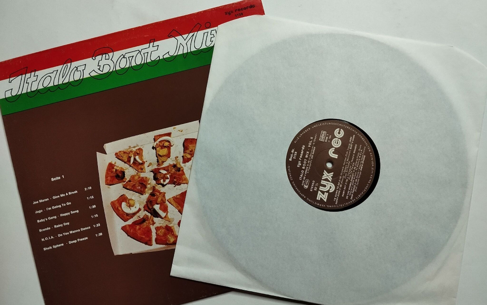 Винтажная виниловая пластинка LP Сборник Italo Boot Mix Vol. 2 (Germany 1984)