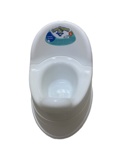 Горшок детский со вставкой "Пластишка", цвета в ассортименте