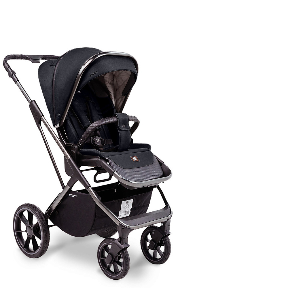 Детская коляска Sweet Baby Rocco 2 в 1 2024 Black 427056