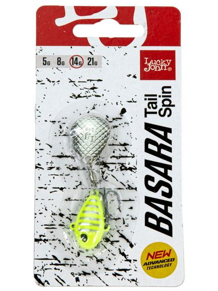 Тейл-спиннер Lucky John BASARA TAIL SPIN 14.0г 008 в блистере