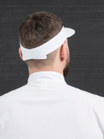 Головной убор - кепка козырек продавца Белый