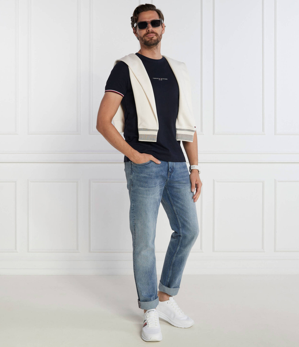 Футболка Tommy Hilfiger - темно-синий(MW0MW32584)