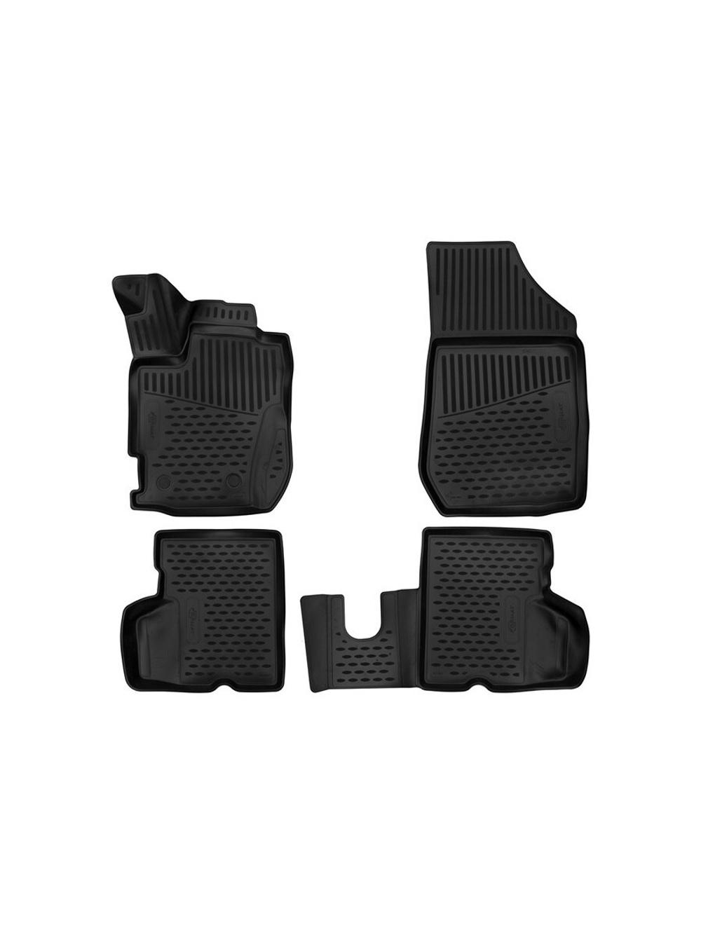 Коврики в салон для RENAULT Kaptur, 04 FORMAT.3D4141210K