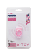 Розовое эрекционное кольцо с вибрацией Orgasmus III (Цвет: розовый)