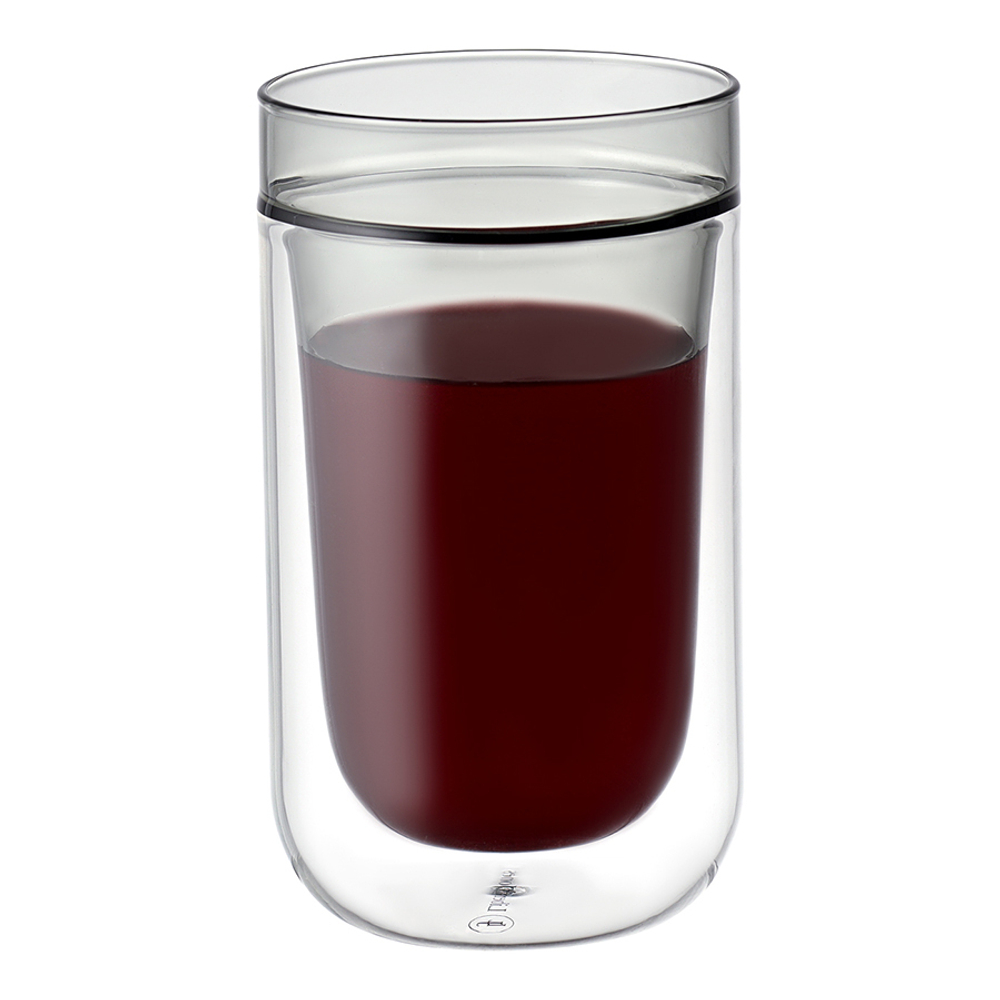 Набор стаканов pure, 280 мл, дымчато-серые, 2 шт.