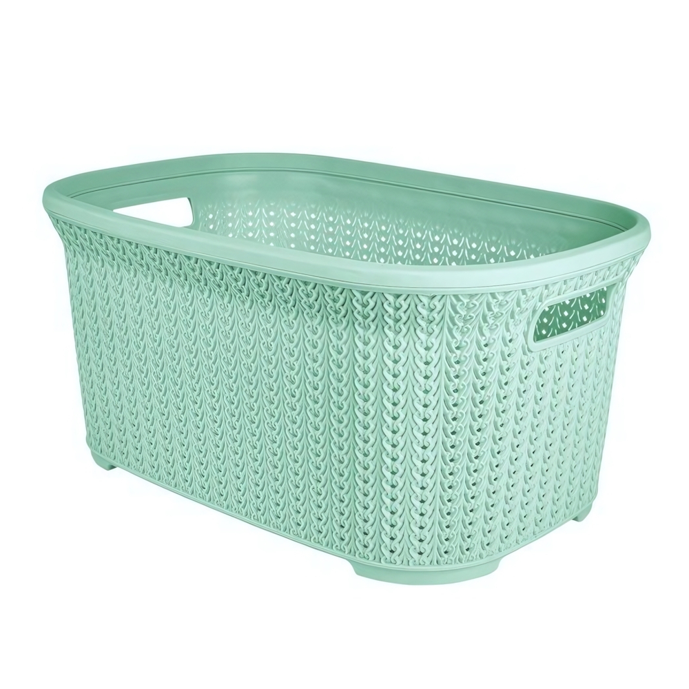 Корзина универсальная "Меланж" 35л мята