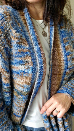 МК Кардиган «Акварель», Автор — Татьяна Мишина