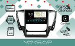 Магнитола для Mitsubishi Pajero Sport 3 2016-2020 АКПП - Vaycar VA47-1181 на Android 13, 8-ядер, 4G SIM-слот
