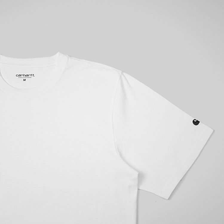 Футболка мужская Carhartt WIP Base артикул:I026264_white - купить в магазине Дайс