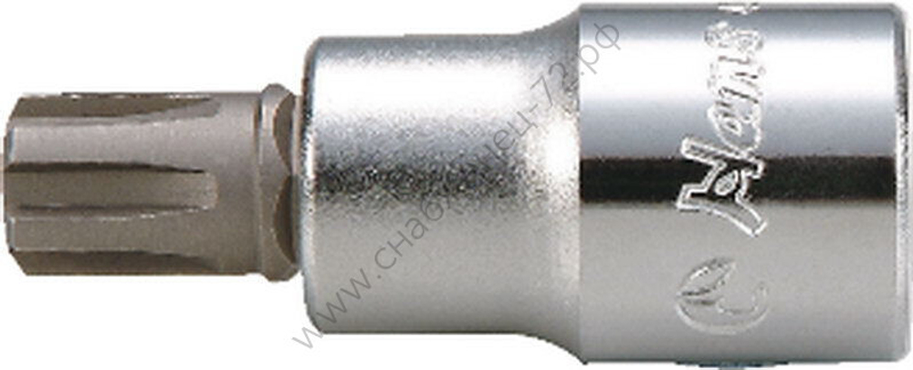 Средняя торцевая головка 1/2" RIBE, 4029-4M10, Hans