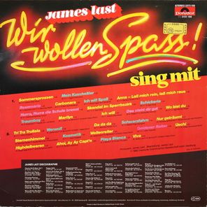 James Last / Wir Wollen Spass! (LP)