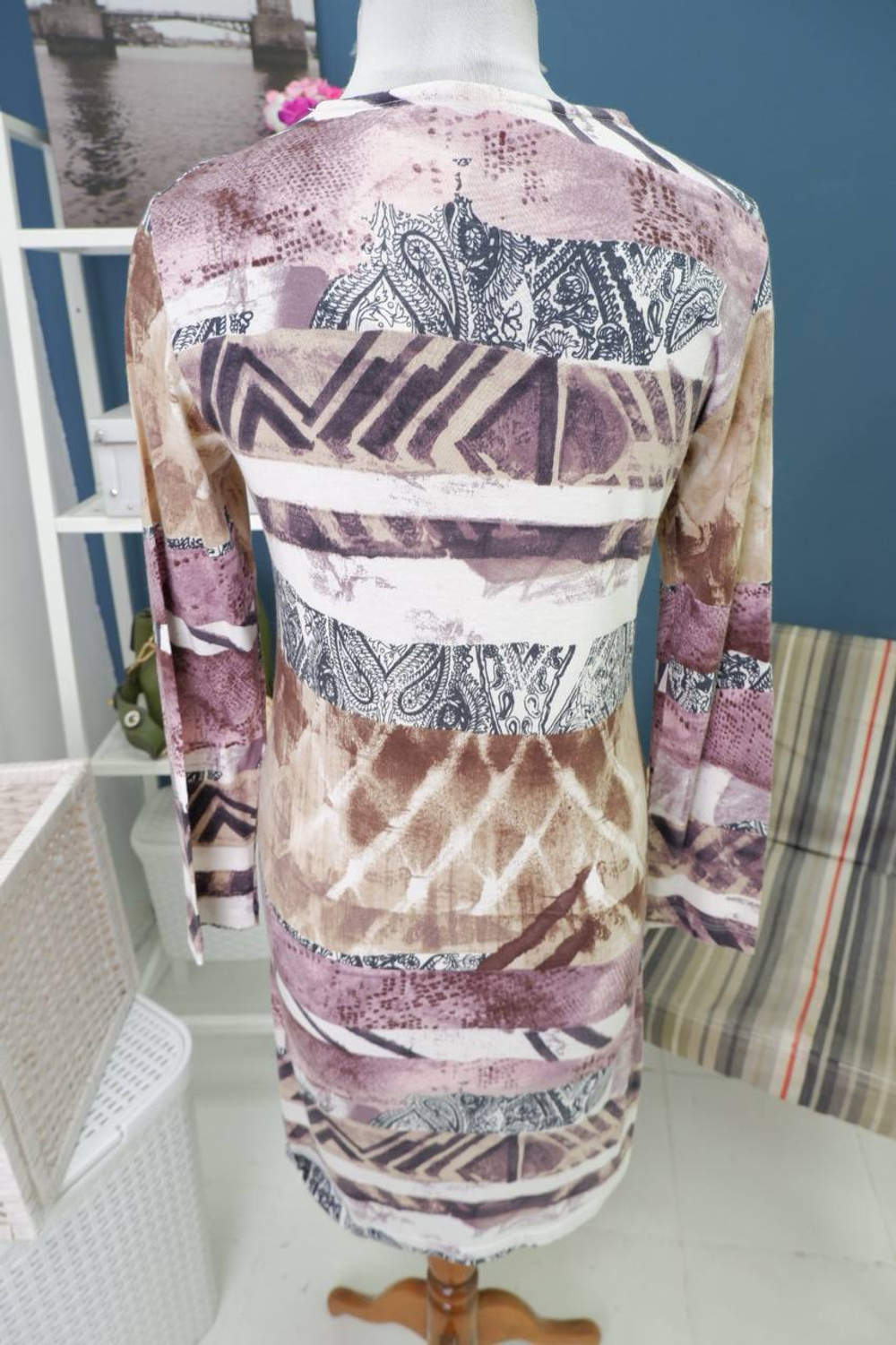 Платье Densueno с принтом 44 размер