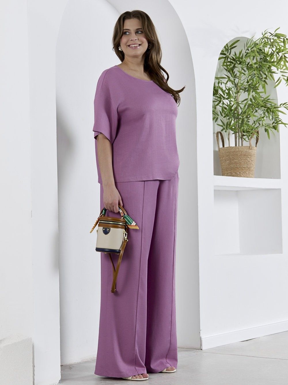 Блузка Камео-4 Виотекс ЛИЛОВЫЙ