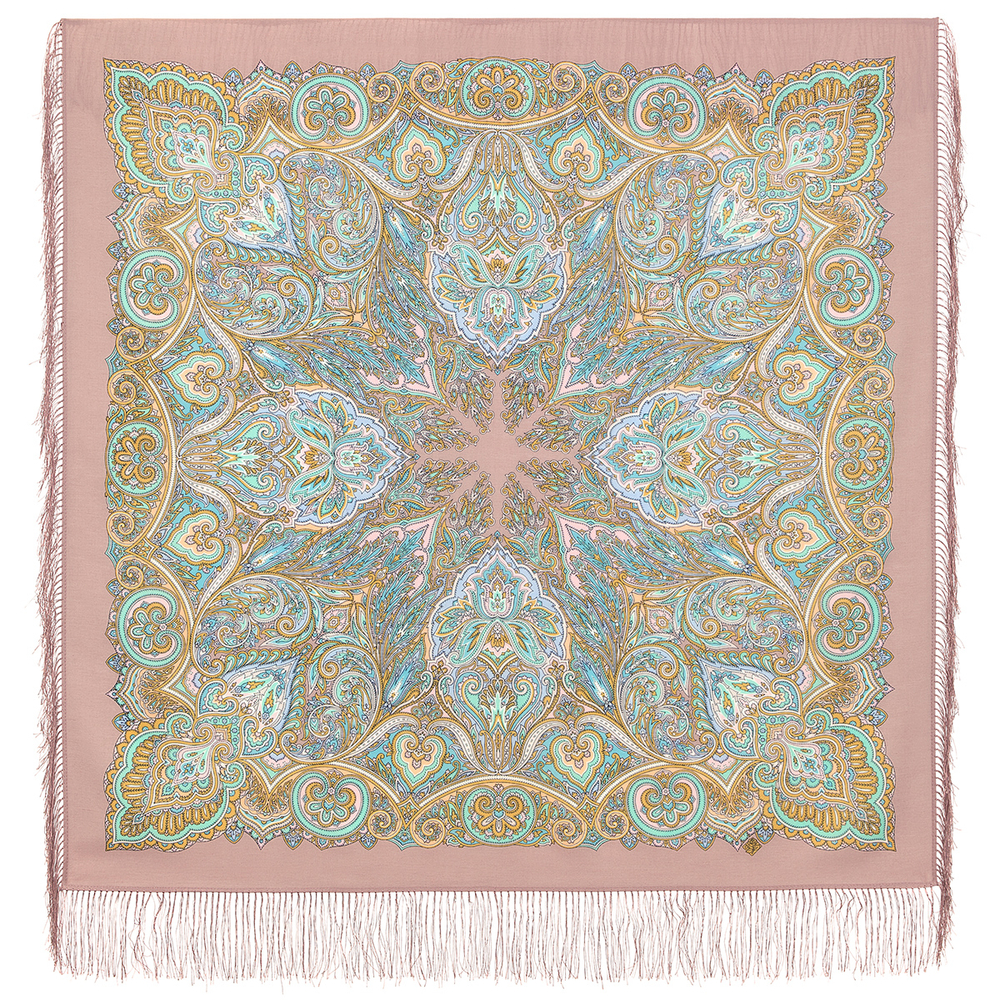 Павловопосадский платок Сказочный декабрь 2123-16