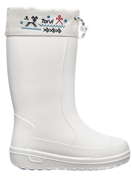 Сапоги жен. с манж. и мех. утеп. TORVI ОНЕГА -40С ЭВА  ТЭП бел. р.36