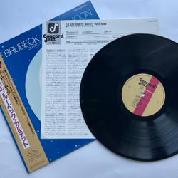 Винтажная виниловая пластинка LP The Dave Brubeck Quartet Paper Moon (Япония 1982) (Оби)