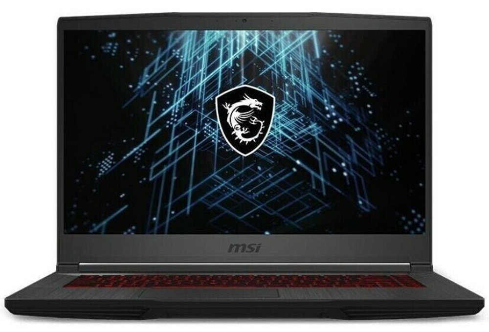 Ноутбук 15.6 Msi GF63 Thin 12VE 9S7-16R821-637 i5-12450H 16Gb 256Gb FHD 144Hz RTX 4050 6Gb черный