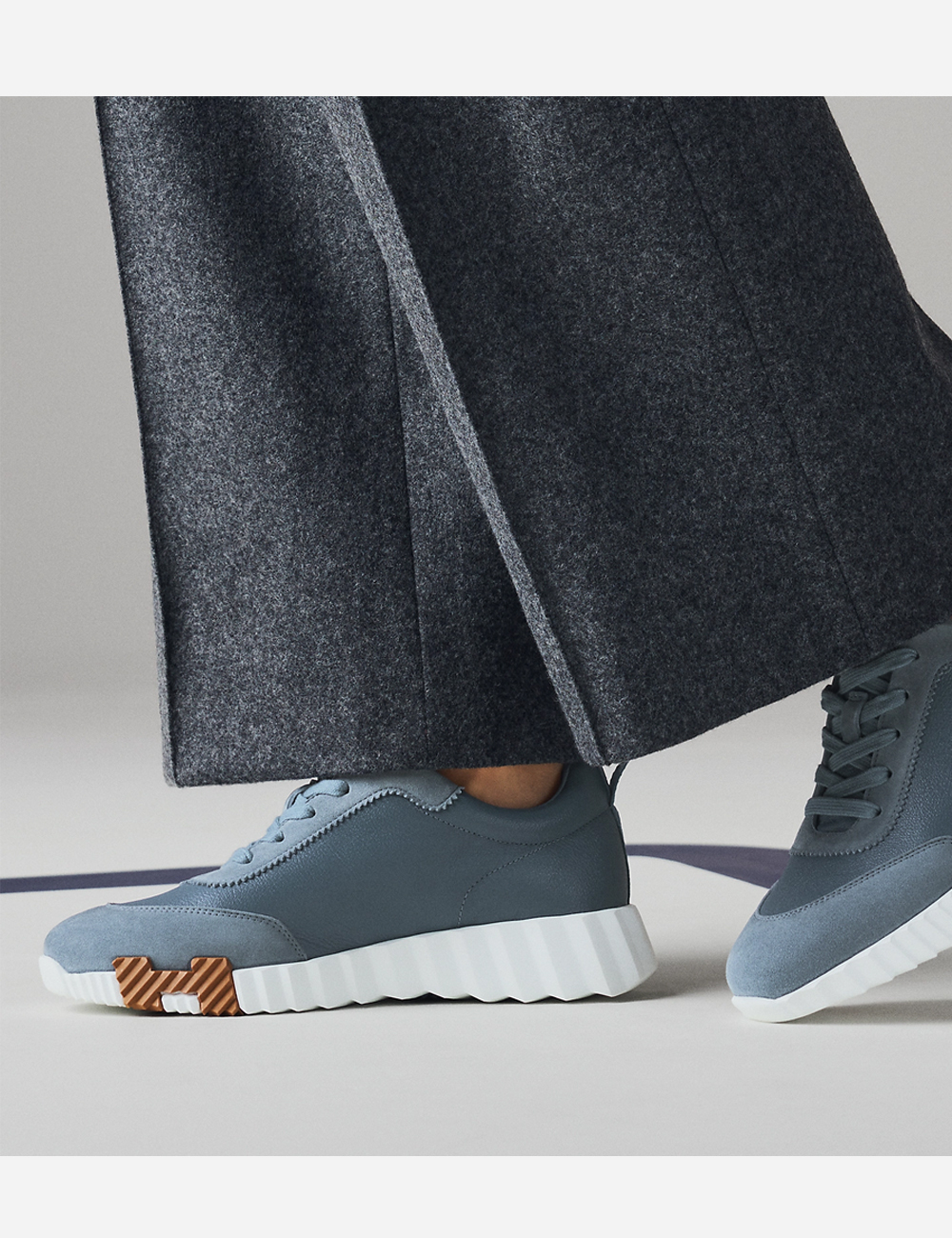 Hermes Bouncing Sneaker Bleu Mer