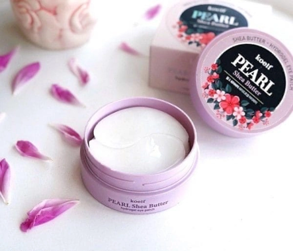 Гидрогелевые патчи для глаз Koelf Pearl Shea Butter Hydrogel Eye Patch 60 шт