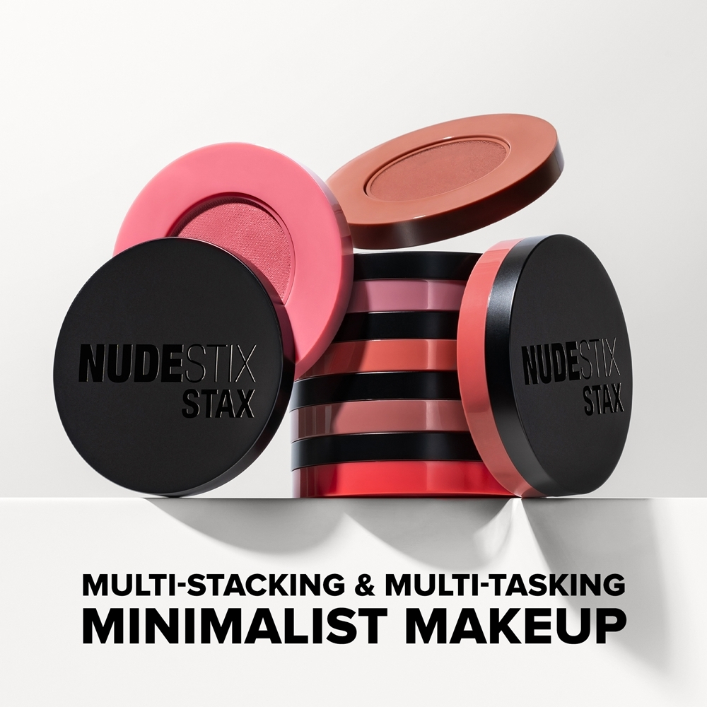 Nudestix Stax All Over Color Blush Balm - Многофункциональный макияж для глаз, губ и лица, 2,5 g