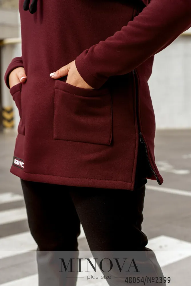 Костюм 2399-бордо Minova