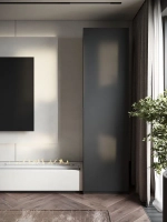 Шкаф Распашной Темно-серый 61х220x52,5 SOHO