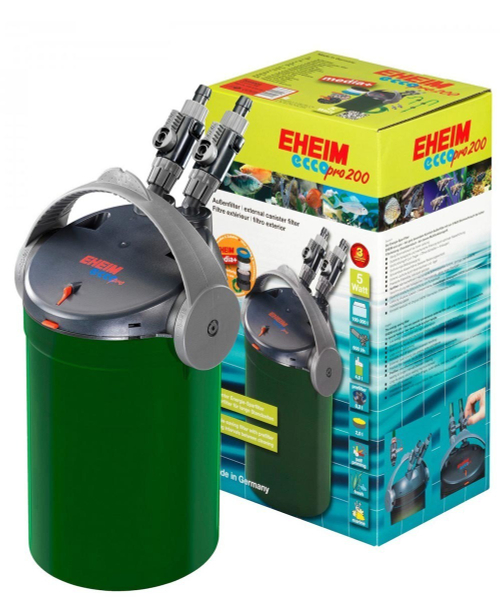 Фильтр внешний "Eheim EccoPro 200", 600 л/ч, (для 100-200 л) с наполнителем