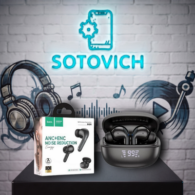 Беспроводные наушники Bluetooth Hoco EQ5 черные
