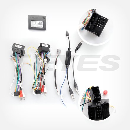 Комплект рамки с разъёмами 9"+can Citroen C4 2004-2010 - Car-Smart 3036