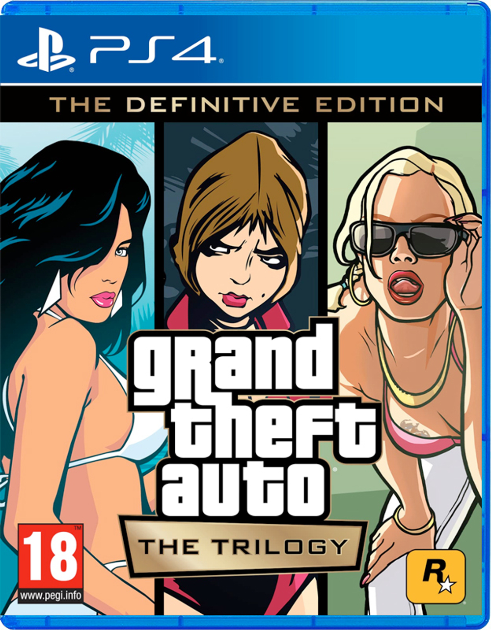 Grand Theft Auto: The Trilogy. The Definitive Edition [PS4, русские субтитры]