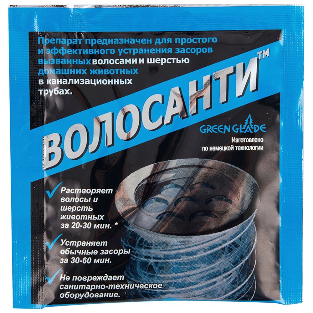 Средство для чистки труб "Волосанти" 35г