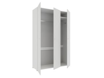 Абрис ПМ-332.25 исп.1 Шкаф комбинированный (с 3 дверьми) (Белый глянец)
