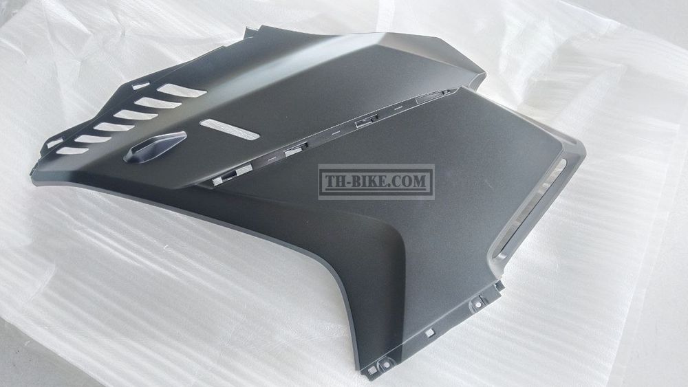 64351-MLR-D00ZB. COWL, L. MIDDLE (WOL) *NH436M* (NH436M MAT GUNPOWDER BLACK METALLIC). HONDA