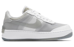 Кроссовки Nike Air Force 1 Shadow Particle Grey (Женская размерная сетка)