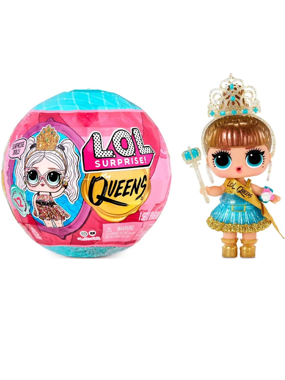 Кукла Лол Сюрприз в шаре Queens оригинал